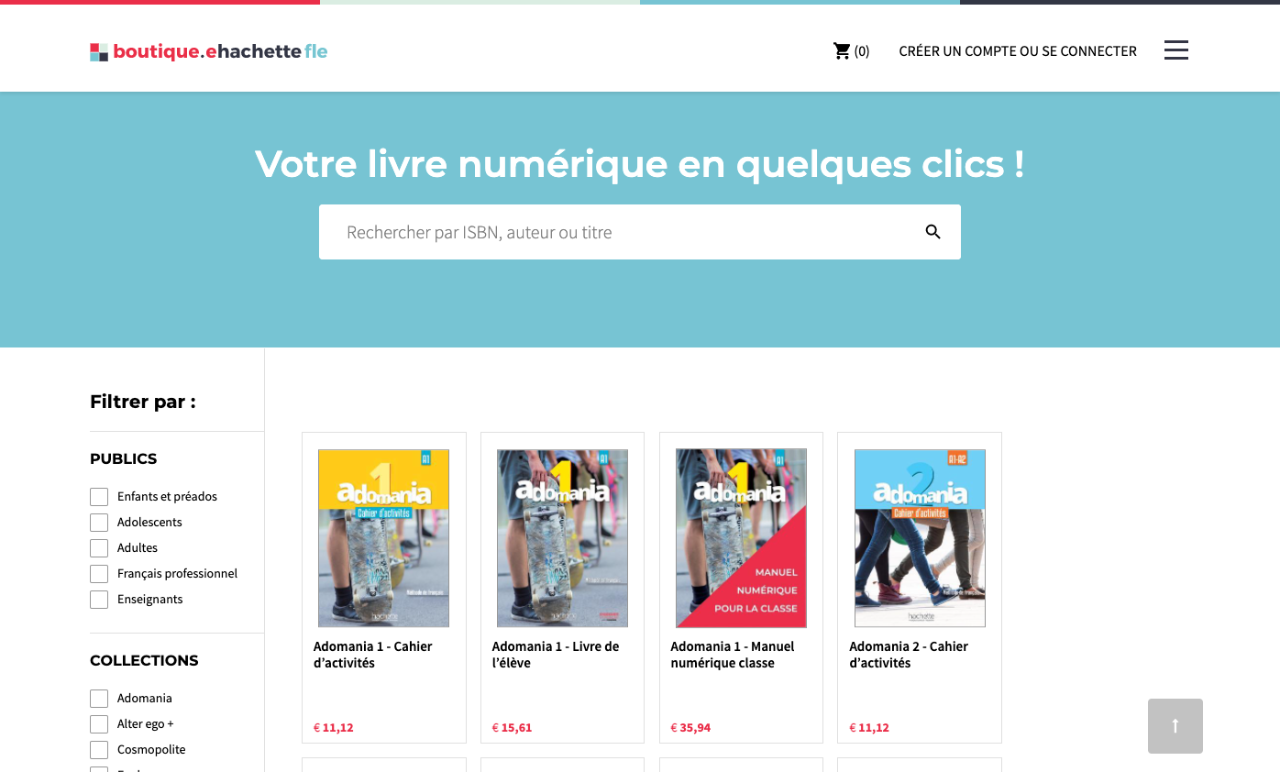 Hachette FLE: ehachettefle, piattaforma online - bSmart Labs